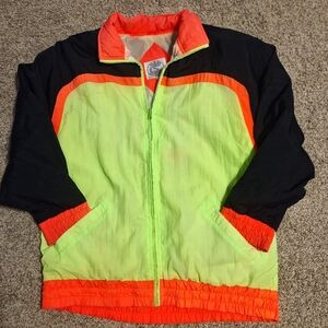 80s Vintage Be In The Current Seen Windbreaker